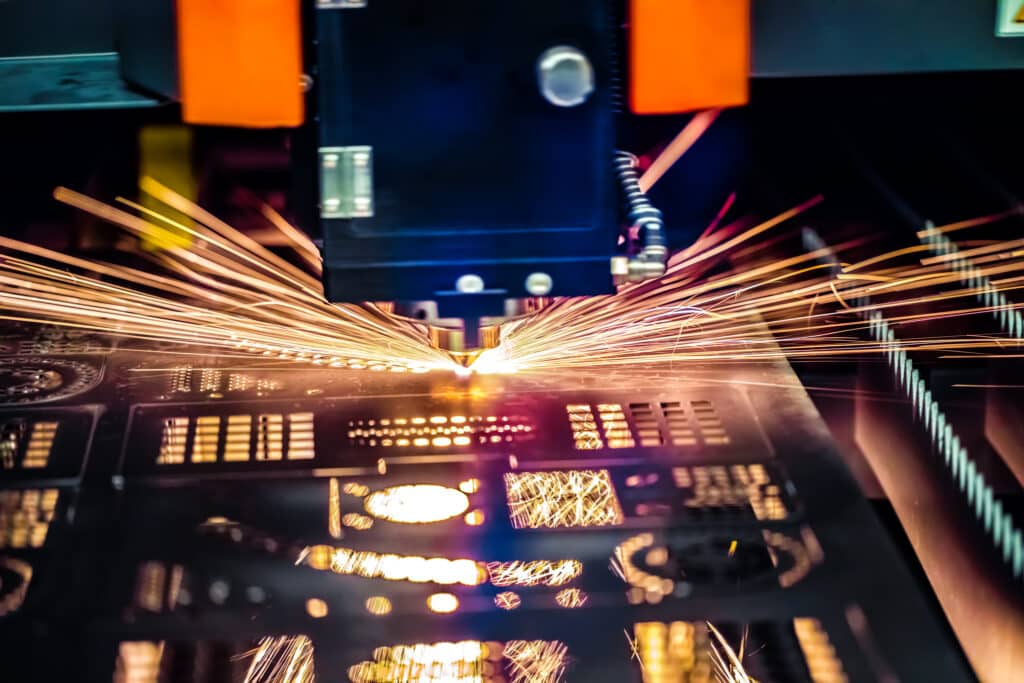 découpe laser sur métal